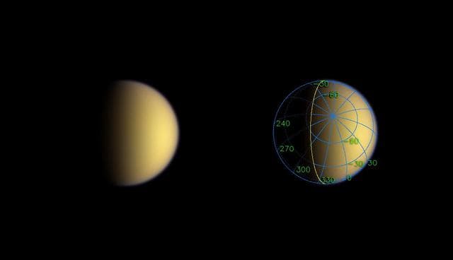 Receding Titan