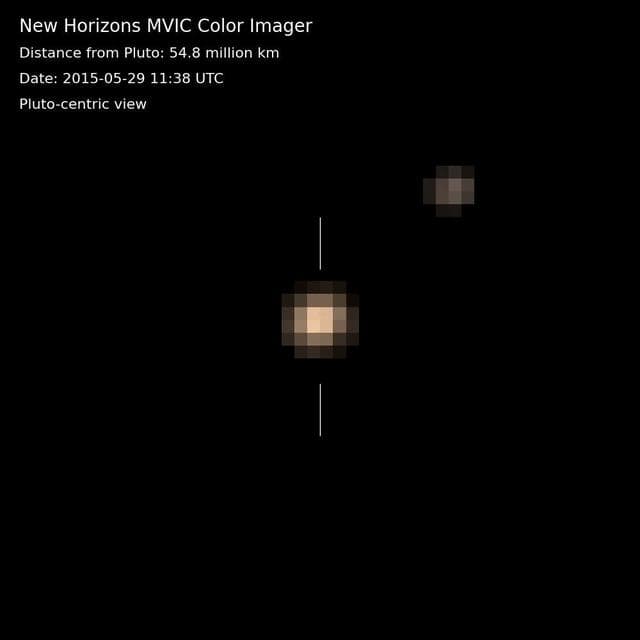 Pluto and Charon in Color: Pluto-Centric View Animation
